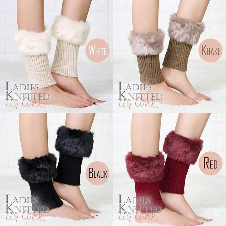 Ladies Knitted Leg Cover