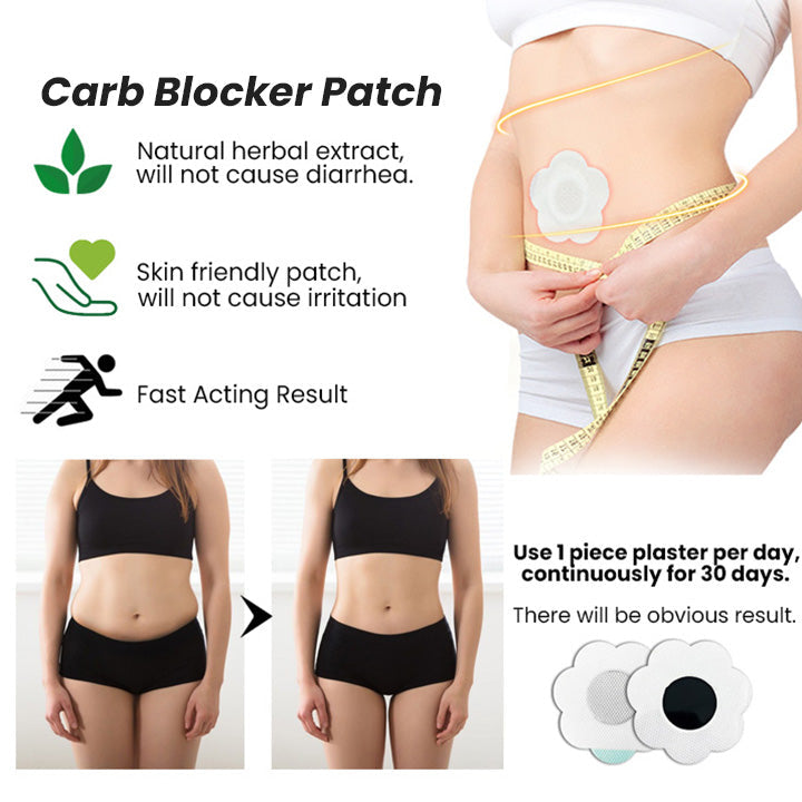 Fat and Carb Blocker Herbal Detox Patch