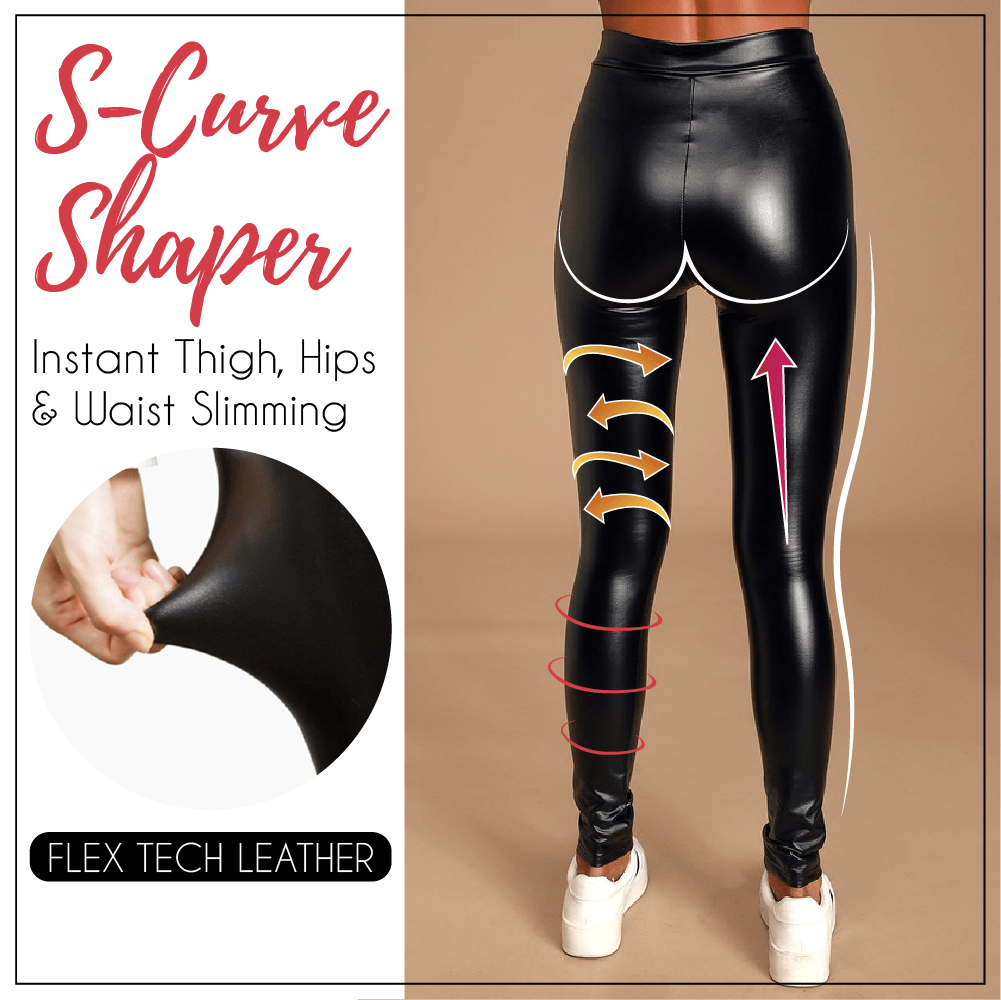 Stretch-Fit Faux Leather Shaper -50% Off Today